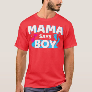 T-shirt Genre révéler papa dit garçon jumeler famille bébé
