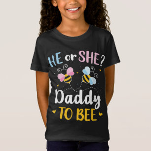 T-Shirt Genre révéler son père ou elle jumelle bébé famill