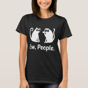 T-shirt Gens dégoûtants amateur de chat citation drôle d'a