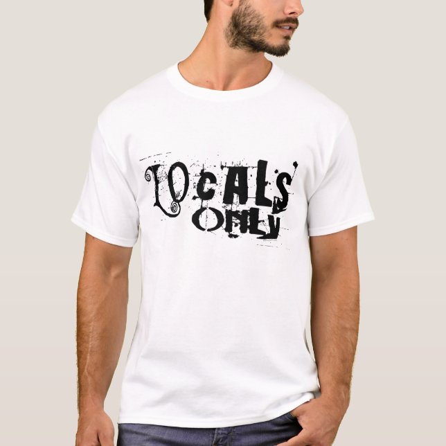 T-shirt Gens du pays seulement (Devant)