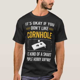 T-shirt Gens intelligents Cornhole