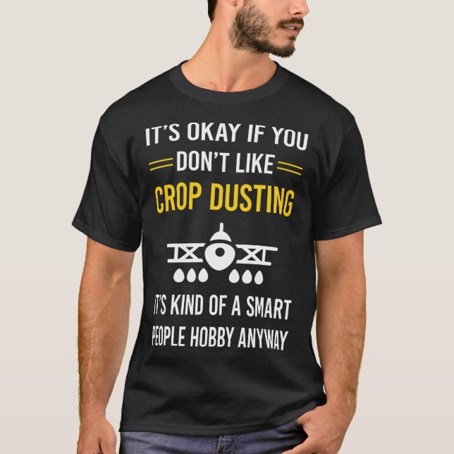 T-shirt Gens intelligents Crop Duster (Devant)