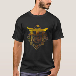 T-shirt Genshin Impact - Inazuma emblema Camiseta