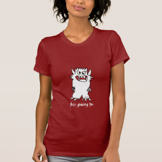 T-shirt Gentil vous rongeant - monstres de bande dessinée