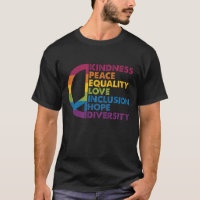 Gentillesse Paix Égalité Amour Inclusion Espoir Di