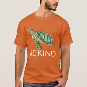 T-shirt gentillesse tortue être une bonne journée d'unité