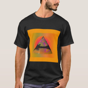 T-shirt Geo Abstrait Pyramide