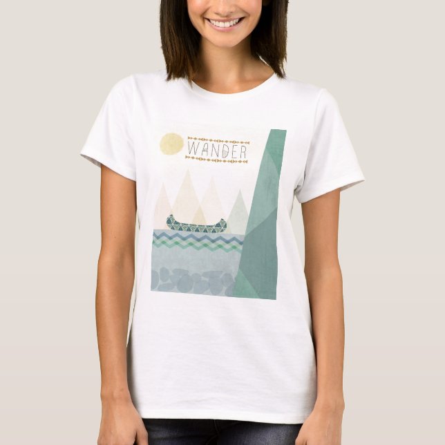 T-shirt Geo III extérieur | Wander (Devant)