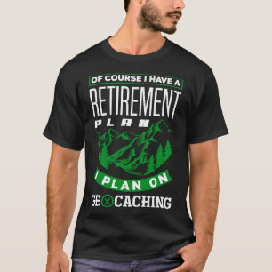 T-shirt Géocachage de chasse au trésor pour un Géocach ret
