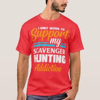 T-shirt Géocachage de chasse au trésor pour un géocacher