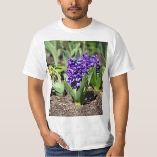 T-shirt Géocinthe bleu au printemps
