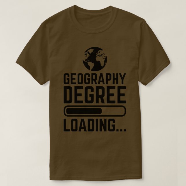 T-shirt Géographie Degré Chargement 1 (Design devant)