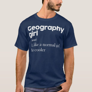 T-shirt Géographie fille 3