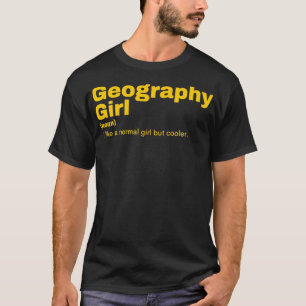 T-shirt Géographie Girl Géographie 2 (3)