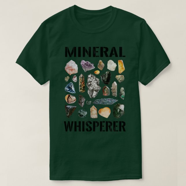 T-shirt Géologie Minéralogie Pétrologie Pierres Minéral (Design devant)