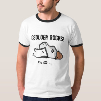 T-shirt Géologie rocks