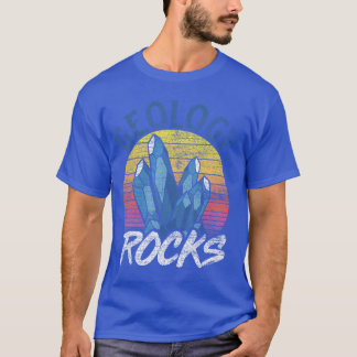 T-shirt Géologie Rocks Géologie Rétro vintage