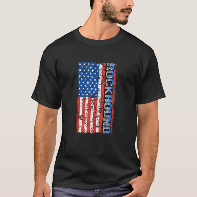 T-shirt Geologist Rocks  Geology Rockhounding Distressed U (Devant)