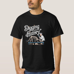 T-shirt Géologue créatif - Graphique à thème