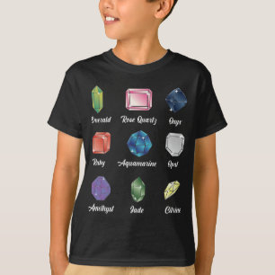 T-shirt Géologue des bijoux de Gemstone Lover