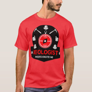T-shirt Géologue Du Pétrole Et Du Gaz Géologie Cadeaux Géo
