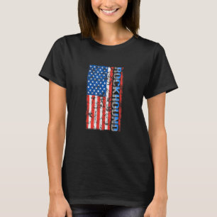 T-shirt Géologue Rocks Géologie Rockhound Distressed U