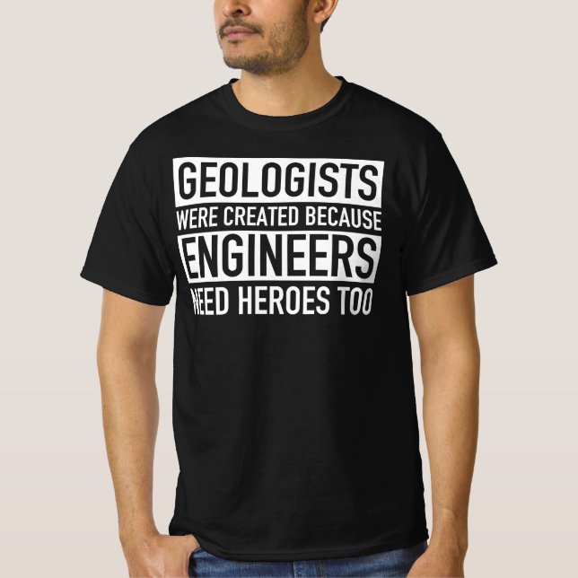 T-shirt Géologues Humour Géologie Diplômé principal (Devant)
