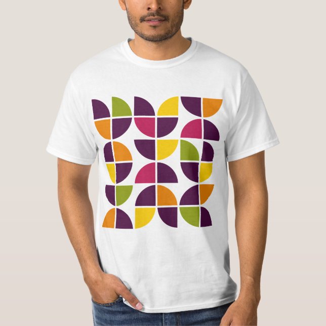 T-shirt Géométrie Abstraite 110421v2 (Devant)