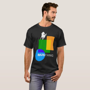 T-shirt Géométrie drôle Plus Composition du cheval