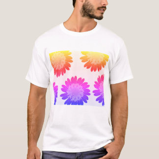 T-shirt Géométrie florale moderne – Motif botanique élégan