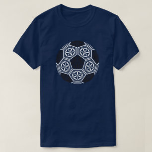 T-shirt géométrie sacrée du soccer