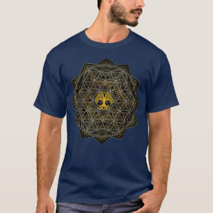T-shirt Géométrie Sacrée Fleur Celtique De La Vie