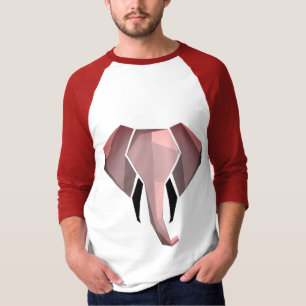 T-shirt Géométrie Tête d'éléphant