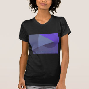 T-shirt Géométrique ? Tête noire des femmes Abstraites