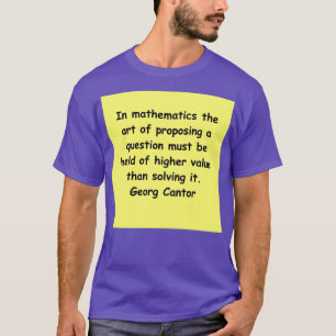 T-shirt Georg Cantor
