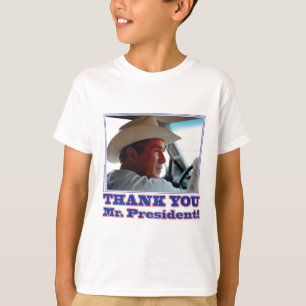 T-shirt George Bush/Merci !