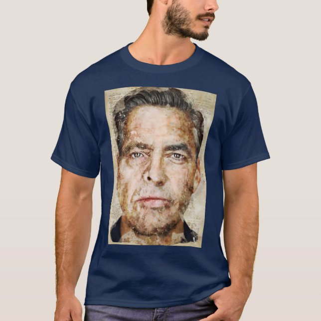 T-shirt George Clooney (Devant)