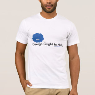 T-shirt George doit aider la chemise