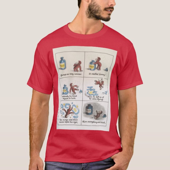 T-shirt george éther rétro (Devant)