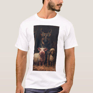 T-shirt George Orwell 1984 Inspiré Dystopian Novel Litera