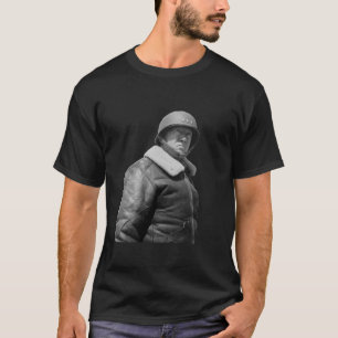 T-shirt George Patton et citation - noircissez… -