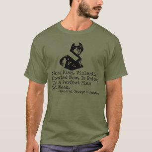 T-shirt George S. Patton Citation 2ÈME GUERRE MONDIALE Gén