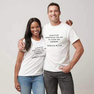 T-shirt George S. Patton Quotes 6