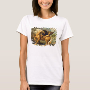 T-shirt George Stubbs Un lion attaquant un cheval, vers 1