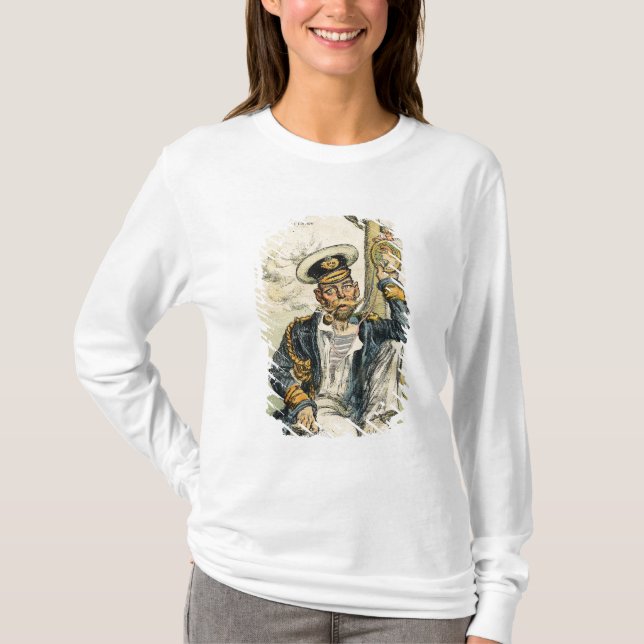 T-shirt George V, "le simple" de la marine royale (Devant)