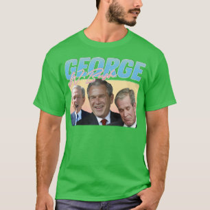 T-shirt George W Bush 90s Style esthétique1