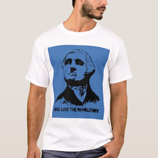 T-shirt George Washington. (Devant)