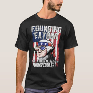 T-shirt George Washington Flag du père fondateur Betsy Ros