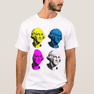 T-shirt George Washington -- Multi coloré