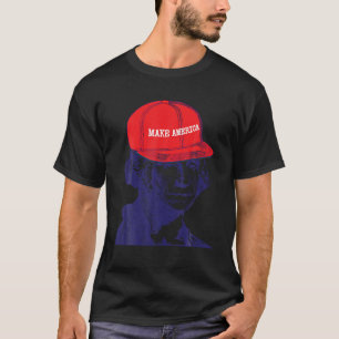 T-shirt George Washington Rendre l'Amérique 4 juillet drôl